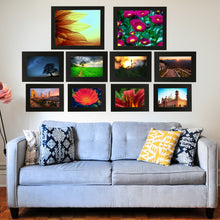 Load image into Gallery viewer, Picture Frame - 4x6 5x7 8x10 Picture Frame Collage - 10 Piece Wood Photo Frame Sets for Wall Collage – Black Picture Frame - Gallery Wall Frame Set Includes 4 of 4x6, 4 of 5x7 and 2 of 8x10 Picture Frame