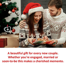 Load image into Gallery viewer,  Our First Christmas Ornament 2022 - Our First Christmas Married Ornament 2022 - 1st Christmas Married Ornament 2022 - Mr Mrs Just Married Newlywed Wedding Ornament 2022 By Klikel