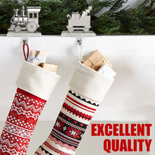 Load image into Gallery viewer, Christmas Stocking Holders For Fireplace Mantle -Set Of 2 Train Stocking Hanger - Heavy Stocking Holders For Mantle - Christmas Stocking Holder Set - Christmas Stocking Hanger For Mantel By Klikel