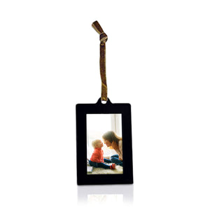 Hanging Picture Frame Ornaments - Set of 8 2x3 Hanging Photo Frame